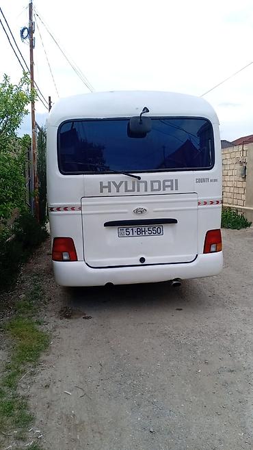 mersedes qapi: Hyundai County Deluxe mikroavtobus - Marka/model: Hyundai County — 1