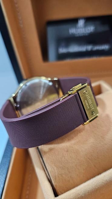saatlar type 0: Yeni, Qol saatı, Hublot, rəng - Gümüşü — 3