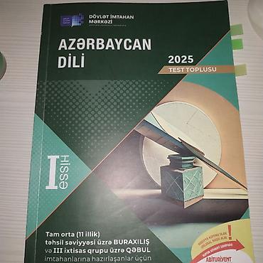Testlər: Məhsul: “Azərbaycan Dili 2025 – Test Toplusu”, Dövlət İmtahan Mərkəzi — 1