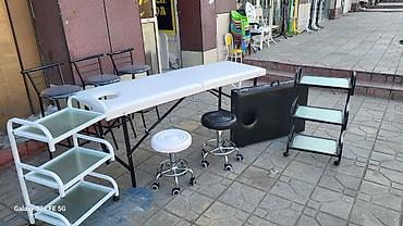 Salon, tibbi mebel: Yeni, Masaj kuşetkası, Qatlanan, rəng - Ağ — 2