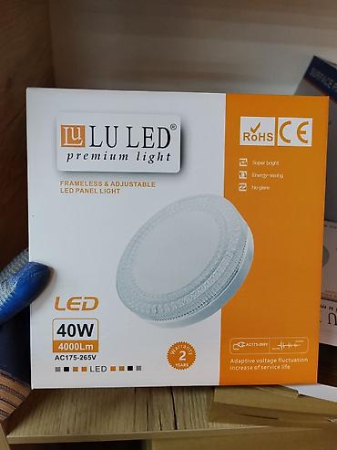 projector screen: Светодиодный круглый встраиваемый/накладной светильник LU LED Premium — 1