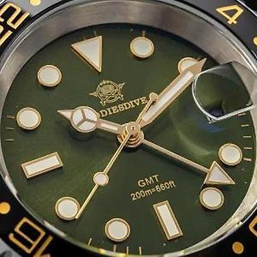Ručni satovi: ADDIESDIVE AD2050 -40mm- Zelena -Rolex GMT-Master II Hom Potpuno nov — 15