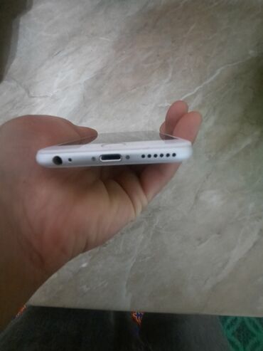 айфое 6: IPhone 6, Б/у, 32 ГБ, Белый, Зарядное устройство, 100 %