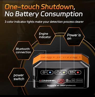 AZ - Diagnostic auto scanners: Novo - Konnwei KW906 Bluetooth OBD2 Auto dijagnostika ✅ Bluetooth 5.2 — 9