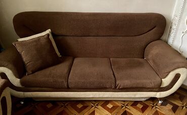 раскладной диван: Б/у, Диван-кровать, 2 кресла, С подъемным механизмом, Раскладной
