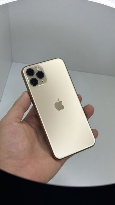 Apple iPhone: IPhone 11 Pro, Б/у, 512 ГБ, Matte Gold, 81 %