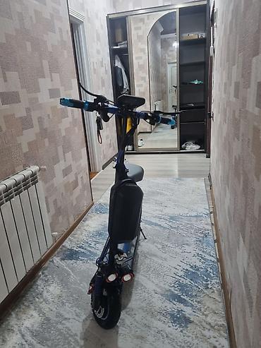 evlerin kreditle satisi: Elektrikli skuter – güclü, oturacaqlı model Xüsusiyyətlər:Skuter tam — 1