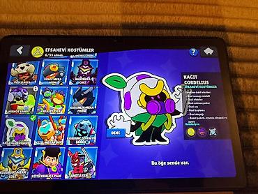 İncəsənət və kolleksiyalar: Brawl Stars hesabı – yüksək trofey və zəngin kolleksiya İlk pul tələb — 4