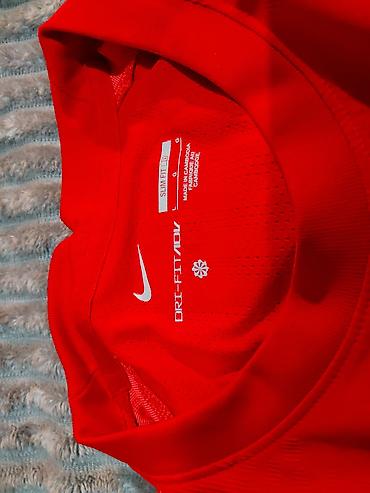 idman salvari: Futbolka, Nike, L, rəng - Qırmızı — 2