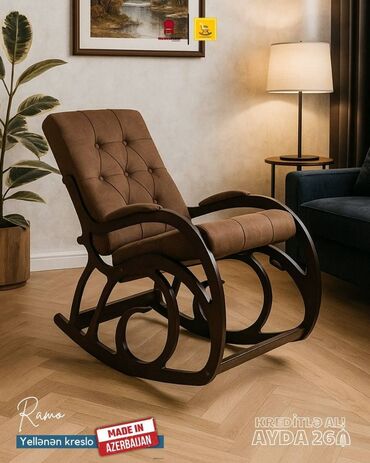 Kreslolar: Yeni, Kreslo-kaçalka, Parça, Kredit var, Şəhərdaxili pulsuz çatdırılma — 1