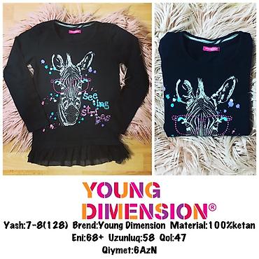 черные футболки: Yash:7-8(128) Brend:Young Dimension Material:100%ketan Eni:68+ — 1