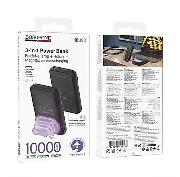 micro usb: Внешний аккумулятор BOROFONE BJ83 3‑в‑1 Ключевые особенности: - — 1