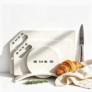 ложа: Набор кухонных разделочных досок Smeg - Комплектация: 3 доски разной — 10