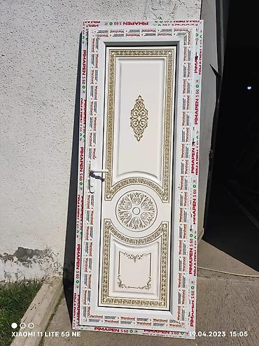 divar paneli: Yeni Plastik qapı Naliçnik ilə, Zəmanətsiz, Pulsuz quraşdırma, Ödənişli çatdırılma, Rayonlara çatdırılma — 10