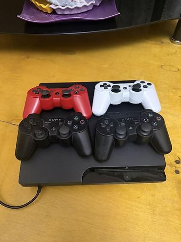 playstat: Sony PlayStation 3 (PS3) Slim oyun konsolu - Model: PS3 Slim, qara — 2