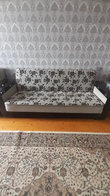 klassik mebel: Б/у, Классический диван, 2 кресла, Диван, С подъемным механизмом, Раскладной
