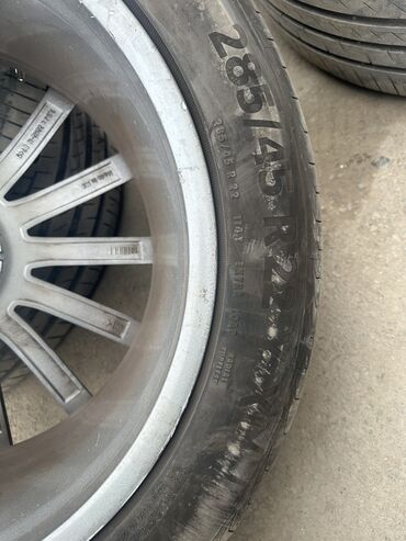 Колеса в сборе: Колеса в сборе 325 / 40 / R 22, Лето, Б/у, Комплект, Легковые, Литые, отверстий - 5 — 7