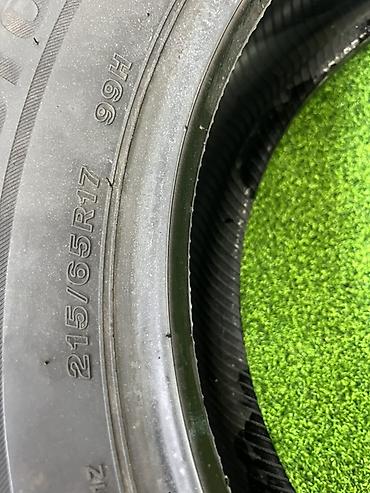 близак шины: Шины 215 / 65 / R 17, Зима, Б/у, Пара, Легковые, Bridgestone — 6