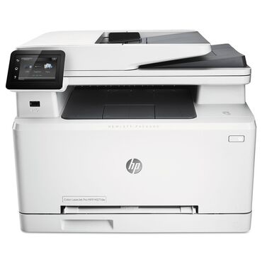 лазерный принтер: Многофункциональное устройство HP Color LaserJet Pro MFP M277dw белого