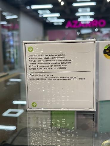 galaxy buds: AirPods 4 с шумоподавлением Наушники Apple AirPods 4 (ANC) . - — 2