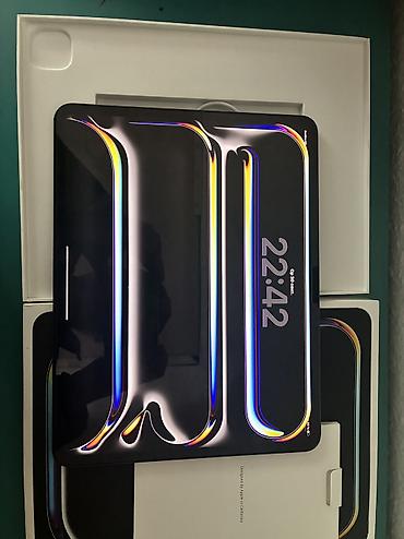 Планшеты: Планшет, Apple, память 256 ГБ, 13" - 14", Wi-Fi, Б/у, цвет - Черный — 2