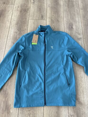 Рубашки: Məhsul: İdman geyim dəsti (jaket + şalvar) Rəng: Mavi-yaşıl (teal)