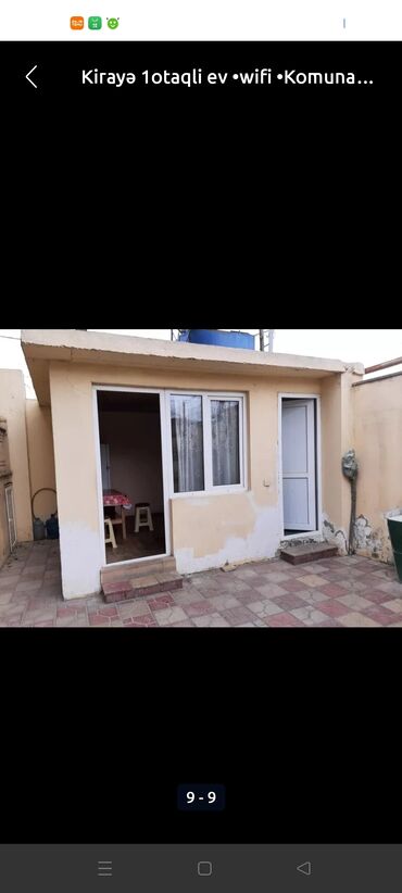 готовые дома в баку: 40 м², 1 комната, Комби, Газ, Электричество