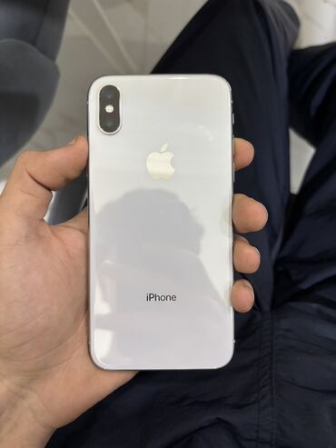 iphone x продам: IPhone X, 64 ГБ, Белый