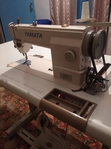 промышленные швейные машины в рассрочку: Тигүүчү машина Yamata, Электромеханикалык, Жарым автоматтык
