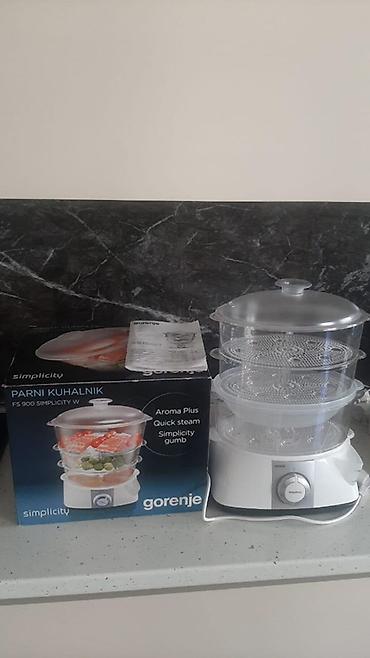 gorenje: Buxarlı bişirici Gorenje, qabların sayı - 3, Yeni — 1