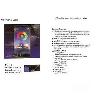 satara maxi: Bluetooth muzički RGB 5-12V 6A 72W. Ovaj uredjaj se koristi za — 3