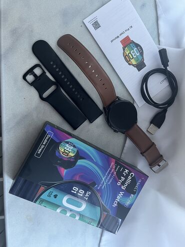 smartwatch: Новый, Смарт часы, Аnti-lost, цвет - Черный