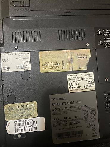 Toshiba: Toshiba Satellite u300 Qadın işlədib təzə kimidir. Heçbir problemi — 4