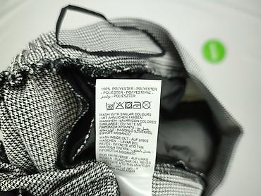 czarne cargo pull and bear: Peacocks, Spodnie materiałowe damskie, rozmiar M — 5