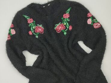 sweter w serca h: Women`s sweater, Size S (EU 36)