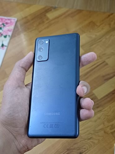 сотовый телефон fly ezzy 9: Samsung Galaxy S20, 128 GB, rəng - Göy, Barmaq izi