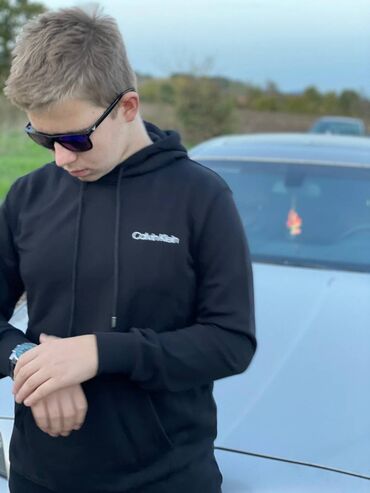 Duksevi: Calvin Klein muški duks sa kapuljačom Novo Veličine s m l xl 2xl 3xl — 9