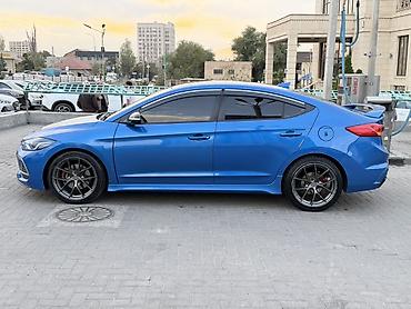 Салмак жеңилдеткич: Комплект Hyundai, 2017 г., түсү - Көк, Колдонулган — 4