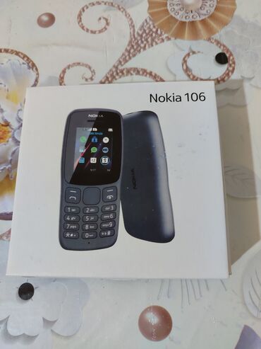 Nokia: Nokia 106, rəng - Qara, İki sim kartlı
