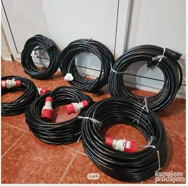 prodaja polovnog alata iz uvoza чачак: KABLOVI 5X2.5 Euro dzek 20m 6500 30m 7500 50m 9500 Obican dzek 20m