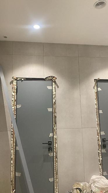 ev divar dekorlari: Ağ və boz rəng variantlarında modern interyer qapıları - Dizayn — 7