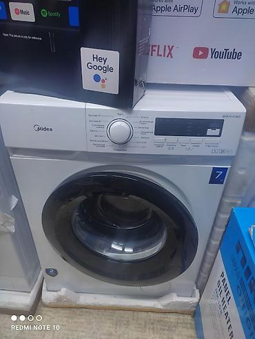 400: Стиральная машинка Midea MFN60-S1003W Основные характеристики Тип — 7