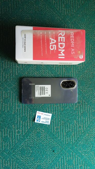 ноутбук 1650: Redmi, Redmi 5A, Новый, 128 ГБ, цвет - Серый, 1 SIM, 2 SIM