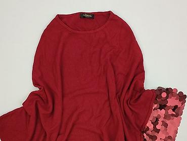 krata: Red, Ponczo damskie, rozmiar One size — 1