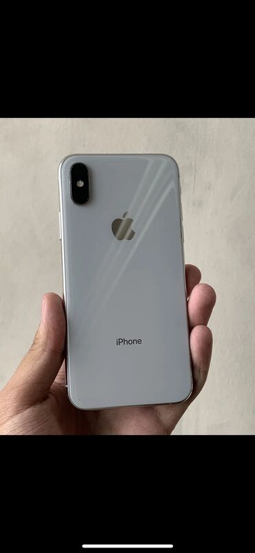 купить ноутбук в рассрочку без банка бишкек: IPhone Xs, Б/у, 256 ГБ, Белый, Зарядное устройство, Чехол, 100 %