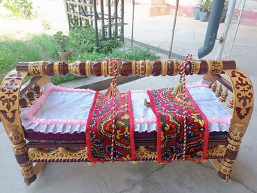 Люльки: Люлька, Новый, Колыбель, Дерево, цвет - Коричневый, Платная доставка — 4