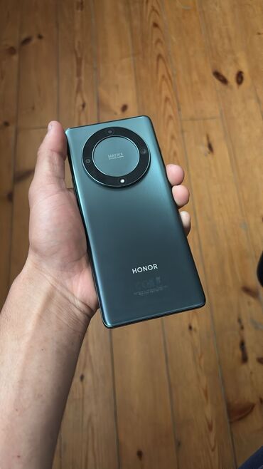 Apple iPhone: Honor X9a, 128 GB, rəng - Yaşıl, Sensor, Barmaq izi, İki sim kartlı