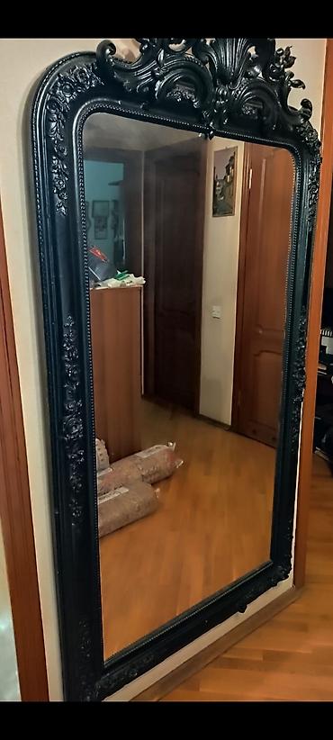 dekor herfler: Güzgü Döşəmə üstü, Düzbucaqlı, Dekorativ, Naxışlı — 1