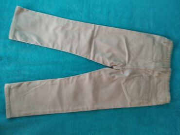Pantalone: HM pantalone bež za devojčice Veličina 4-5god 110 cm Čist pamuk sa — 3