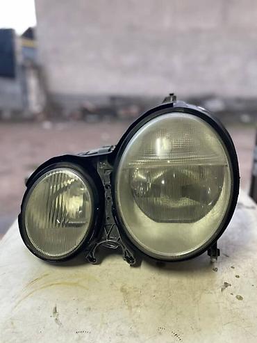 Передние фары: Комплект передних фар Mercedes-Benz 2000 г., Б/у, Оригинал, Германия — 9
